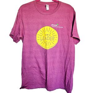 Large Girl Scouts 2024 Cookie Program Volunteer Tultec Shirt I am a leader